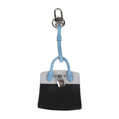 Louis Vuitton City steamer, Blue, Leather, bag