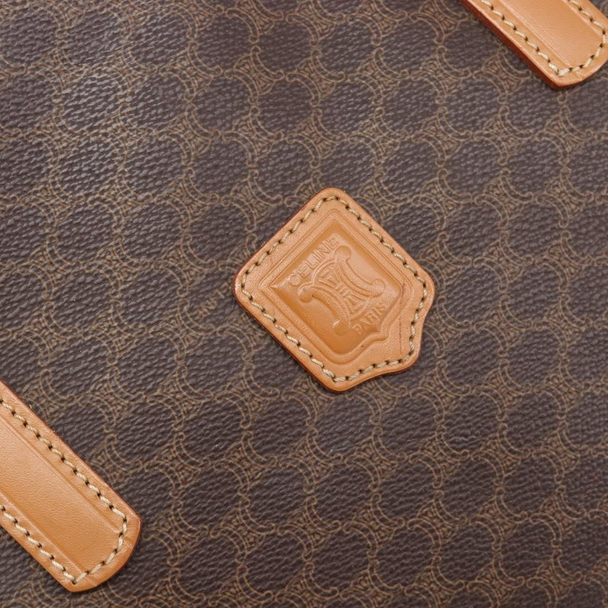Celine Macadam Canvas and leather, Brown, Canvas, Tote Bag