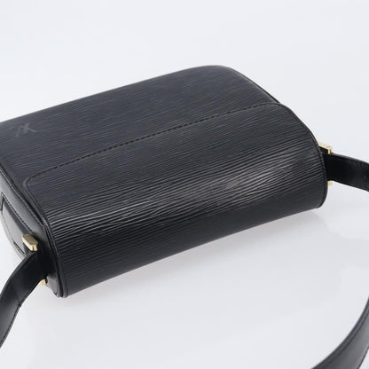 Louis Vuitton Buci Epi Leather, Black, Leather, Handbag