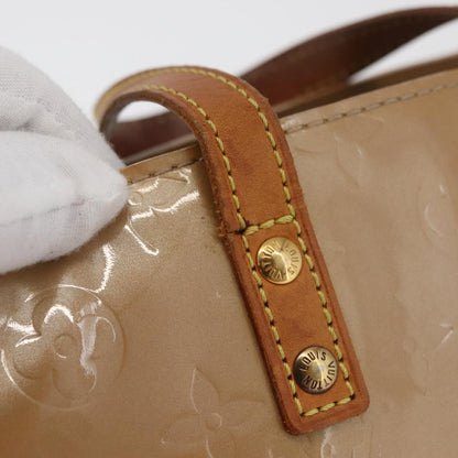 Louis Vuitton Reade Monogram Vernis, Brown, Patent Leather, Handbag