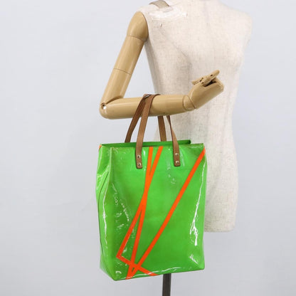 Louis Vuitton Robert Wilson Reade Vernis, Green, Patent Leather, Tote Bag