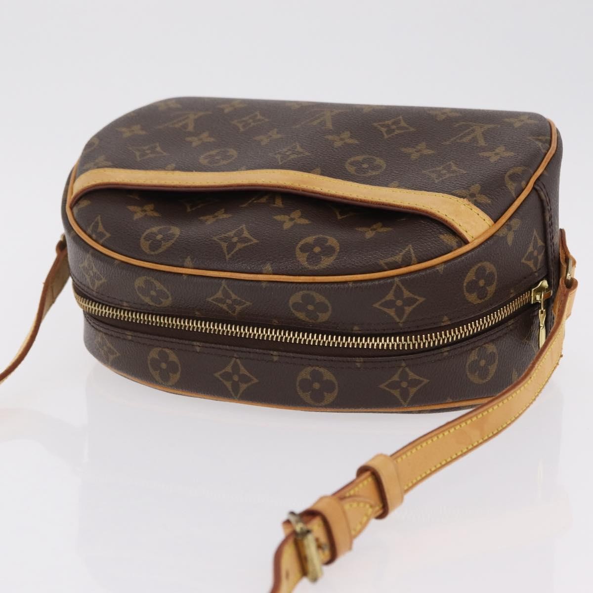 Louis Vuitton Blois Monogram Canvas, Brown, Canvas, Handbag