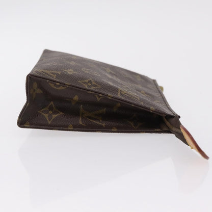 Louis Vuitton Toiletry Pouch Monogram Canvas, Brown, Canvas, Clutch