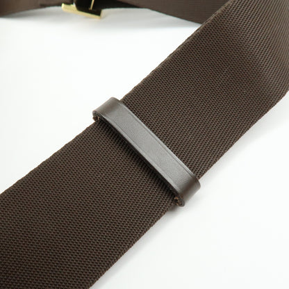 Louis Vuitton Geronimos Waist Damier, Brown, Canvas, Shoulder Bag