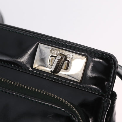 Gucci Shoulder Patent leather, Black, Patent Leather, Shoulder Bag