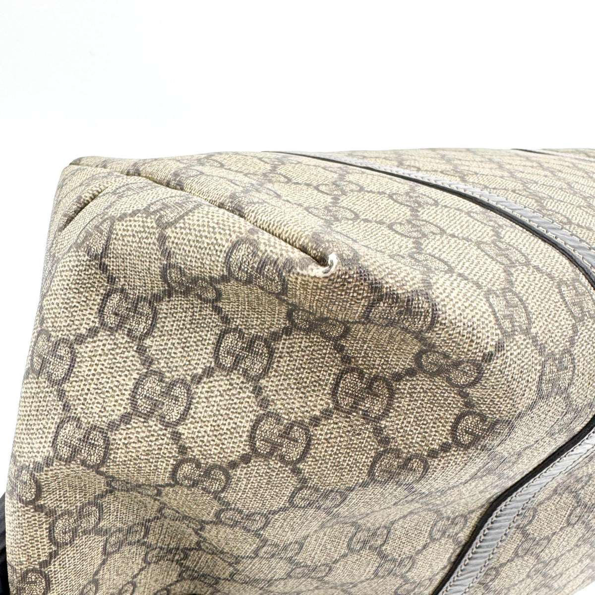 Gucci Joy GG Coated Canvas with Leather, Brown, Canvas, Tote Bag