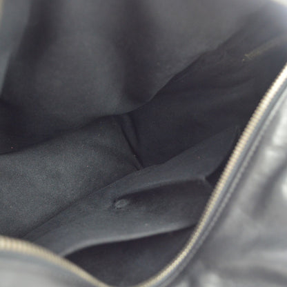 Louis Vuitton Clarkson Messenger Monogram Shadow Leather, Black, Leather, Handbag
