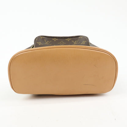 Louis Vuitton Vintage Montsouris Monogram Canvas, Brown, Canvas, Backpack
