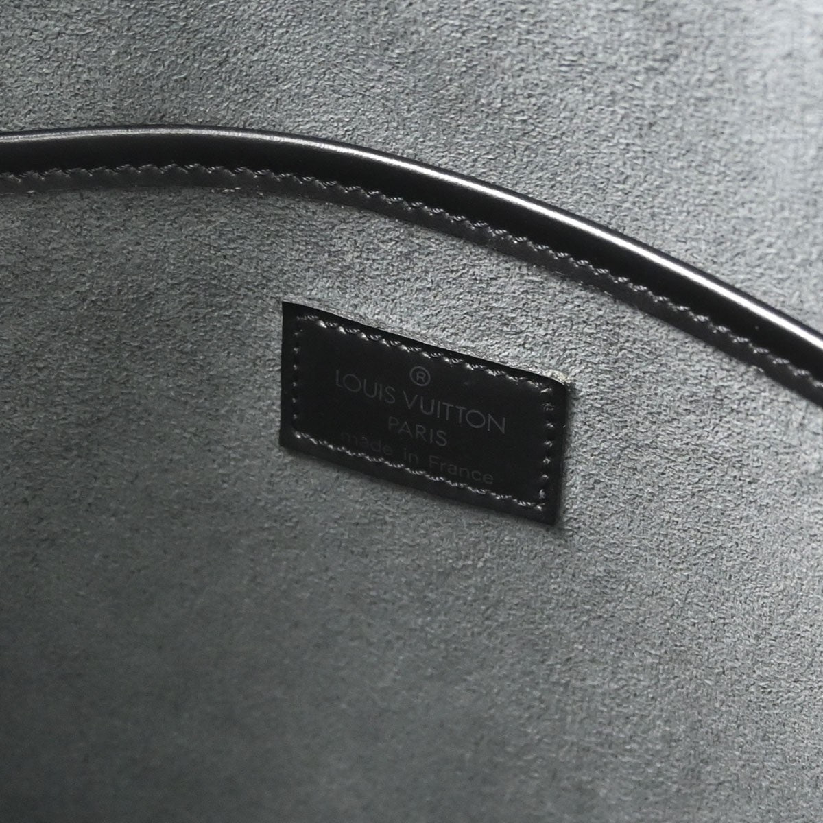Louis Vuitton Noctambule Epi Leather, Black, Leather, Handbag