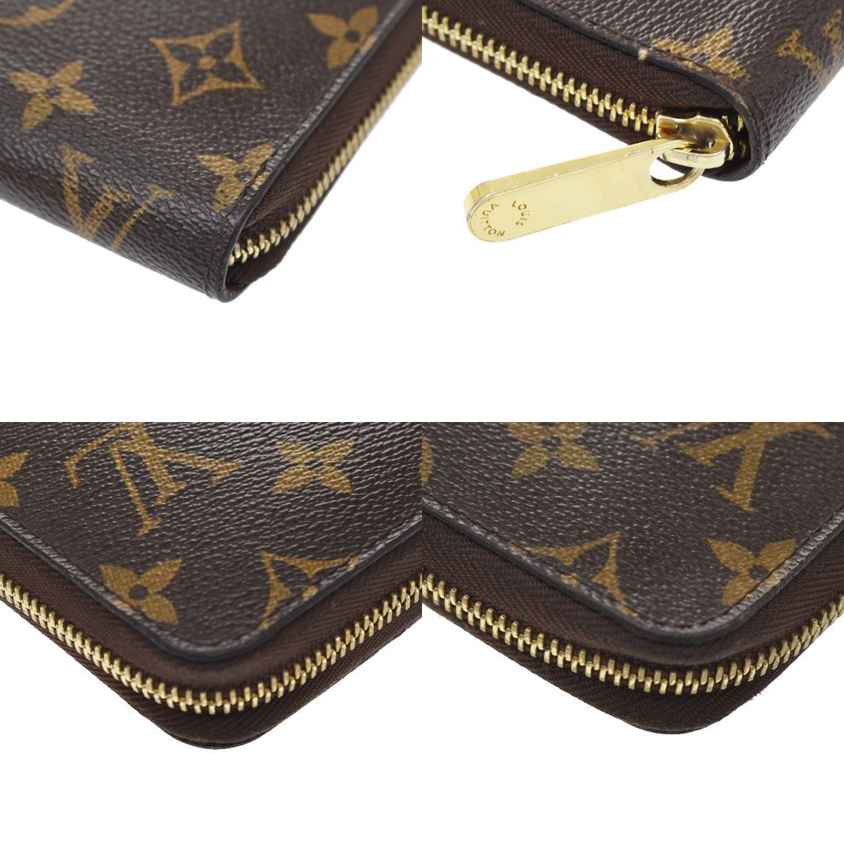 Louis Vuitton Zippy Wallet NM Monogram Canvas, Brown, Canvas, Wallet