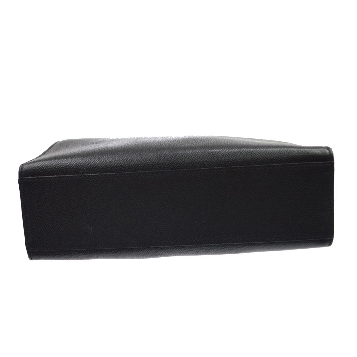 Celine Vintage Turnlock Leather, Black, Leather, Shoulder Bag
