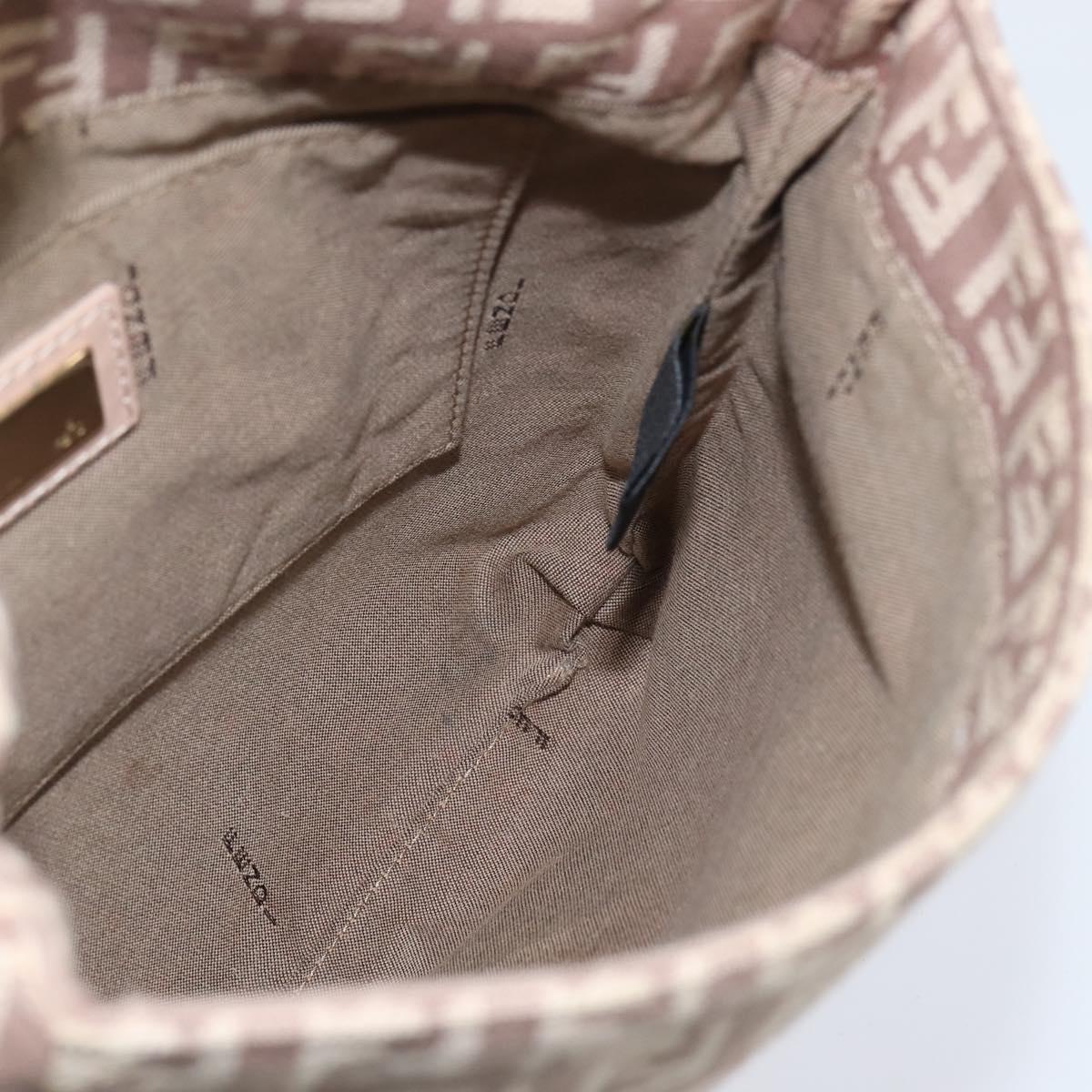 Fendi Mama Messenger Bag Zucca Canvas, BEIGE, CANVAS, Crossbody bag