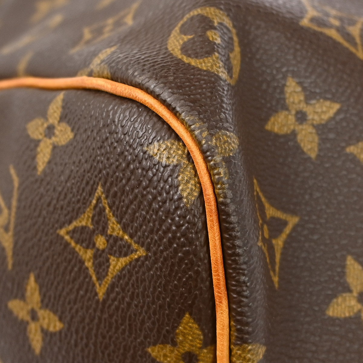 Louis Vuitton Keepall Monogram, Brown, Canvas, Travel Bag