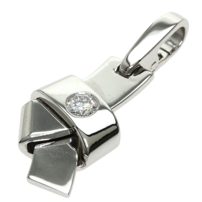 Cartier Knot Pendant Silver, WHITE, SILVER, Pendant & Charms