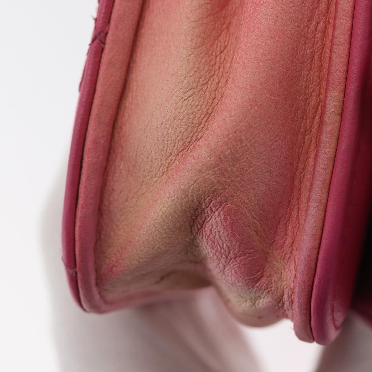 Chanel Wallet on Chain Quilted Ombre Lambskin, Pink, Leather, Crossbody Bag