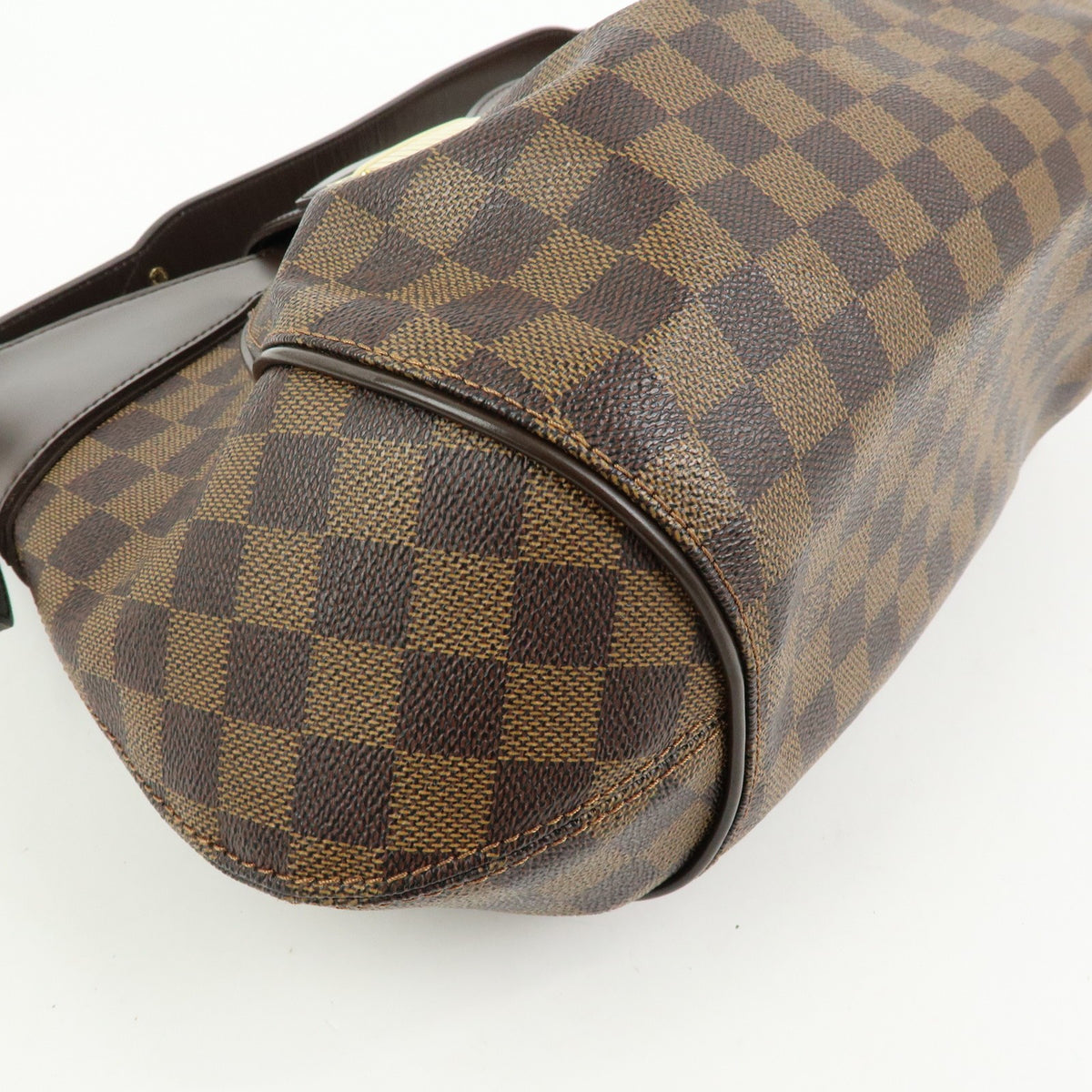 Louis Vuitton Sistina Damier, Brown, Canvas, Handbag