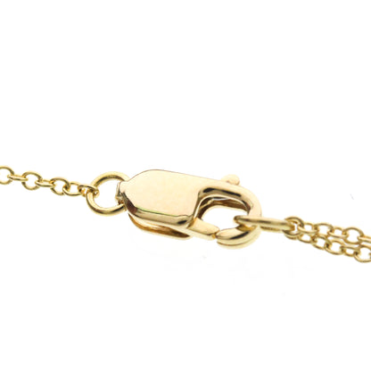Tiffany & Co. Atlas X Closed Interlocking Pendant 18K Yellow Gold, Gold, Yellow Gold, Necklace