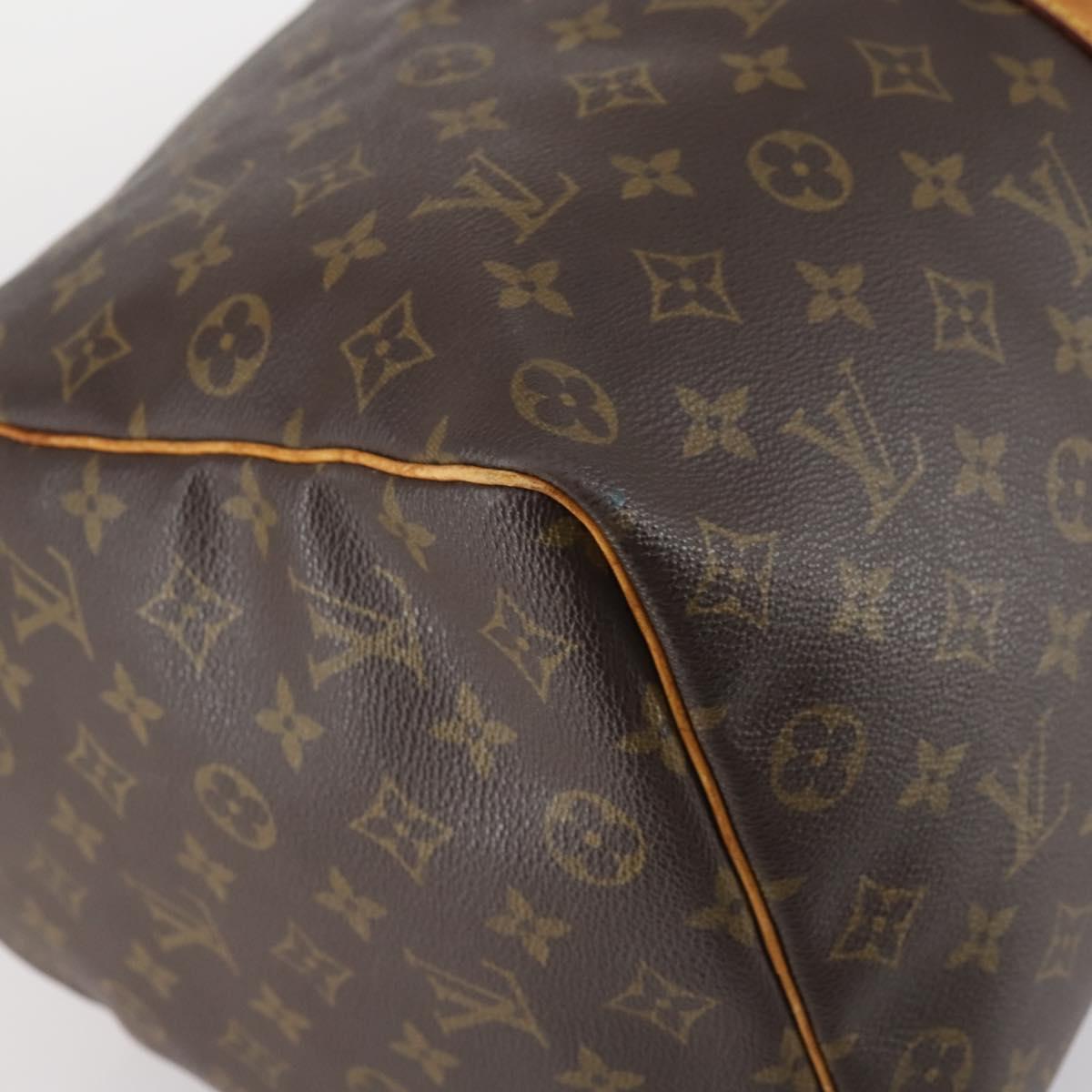 Louis Vuitton Keepall Bag Monogram Canvas, BROWN, CANVAS, Travel bag