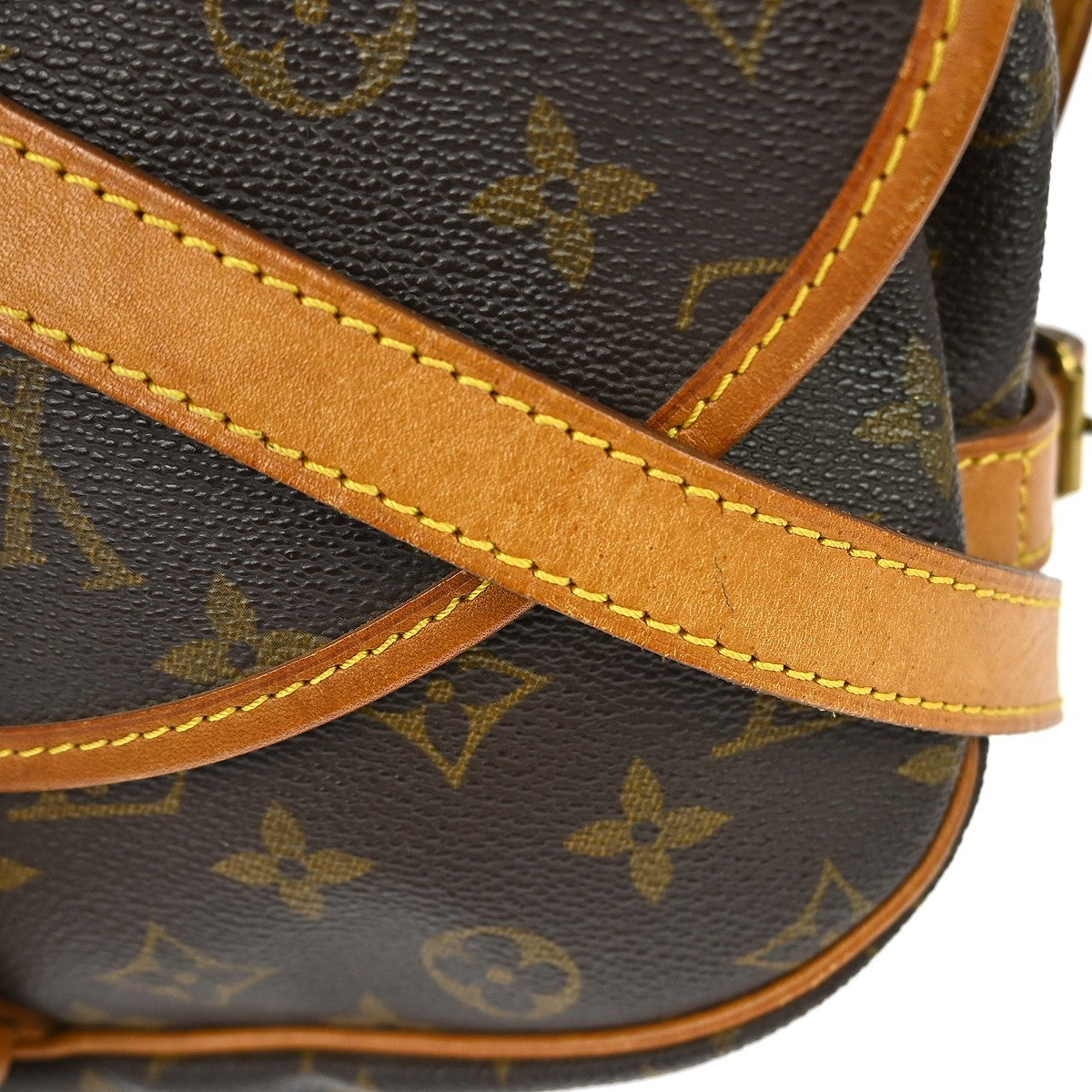 Louis Vuitton Saumur Monogram, Brown, Canvas, Shoulder Bag