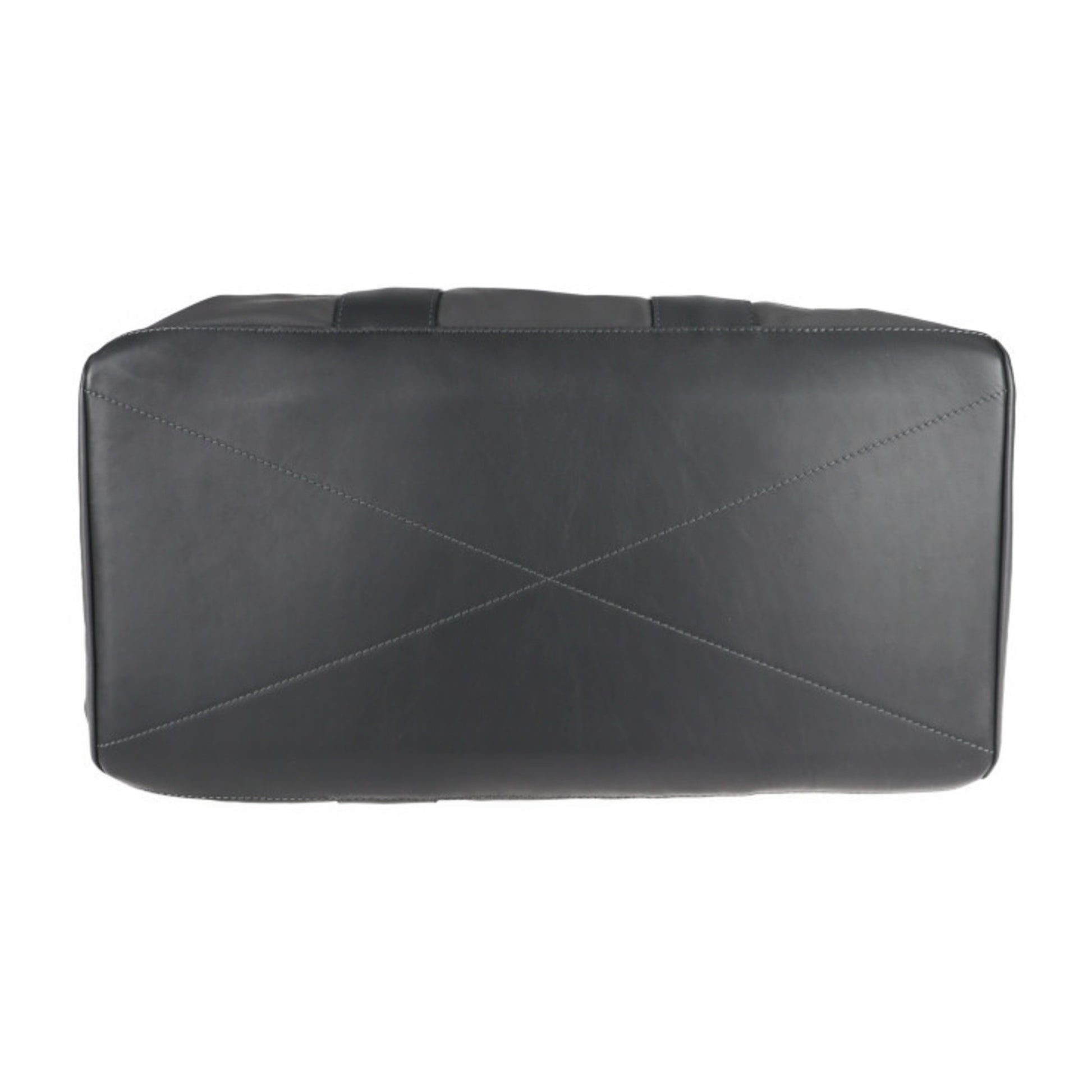 Louis Vuitton Boston, Grey, Leather, travel