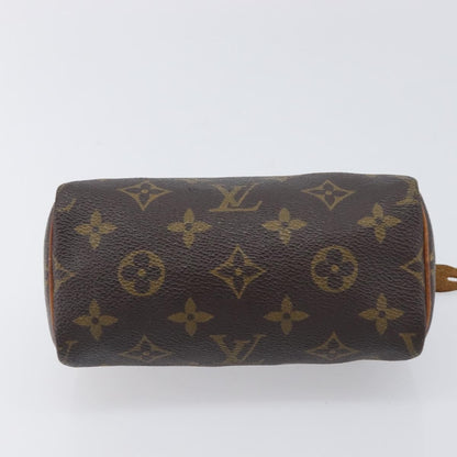 Louis Vuitton Speedy Mini HL Monogram Canvas, Brown, Canvas, Handbag
