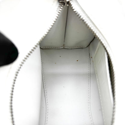 Balenciaga Neo Classic City Leather, White, Leather, Handbag