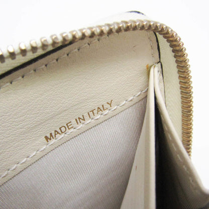 Valentino Garavani Rockstud Zip Around Leather, White, Leather, Wallet