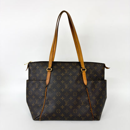 Louis Vuitton Totally Handbag Monogram Canvas, Brown, Canvas, Handbag