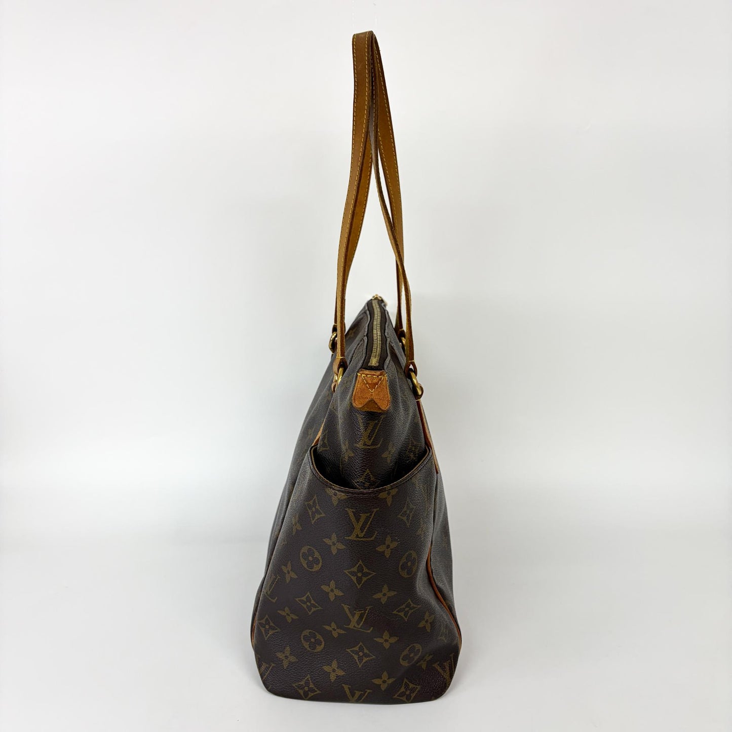 Louis Vuitton Totally Handbag Monogram Canvas, Brown, Canvas, Handbag