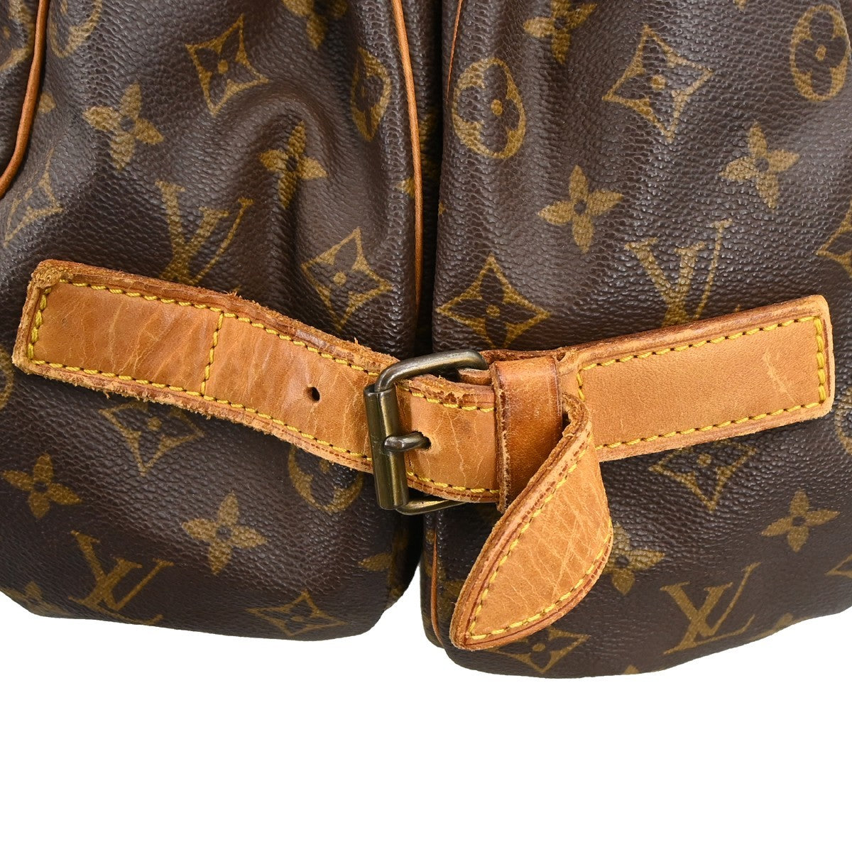 Louis Vuitton Saumur Monogram, Brown, Canvas, Shoulder Bag