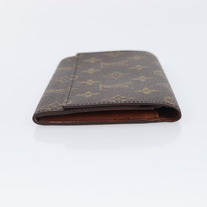 Louis Vuitton Long Macassar Monogram Canvas, Brown, Canvas, Wallet
