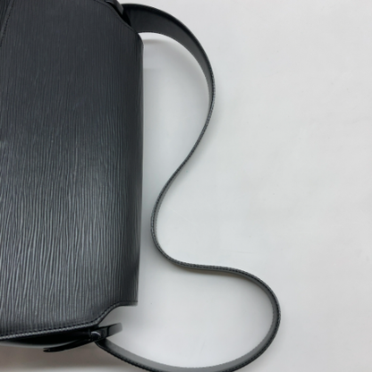 Louis Vuitton Nocturne Handbag Epi Leather, Black, Leather, Handbag