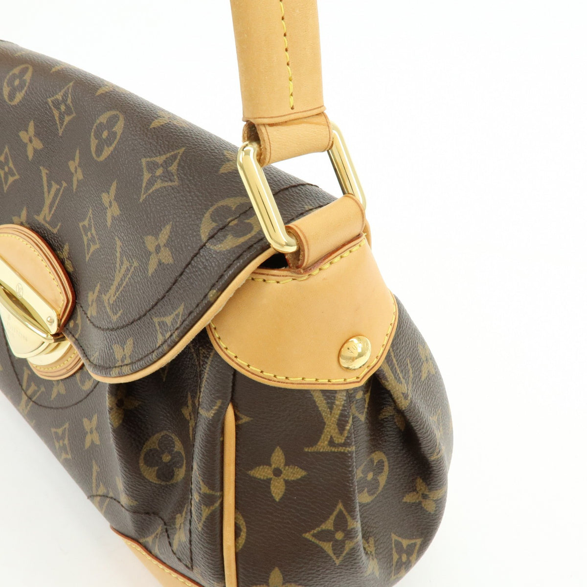 Louis Vuitton Beverly Monogram Canvas, Brown, Canvas, Handbag