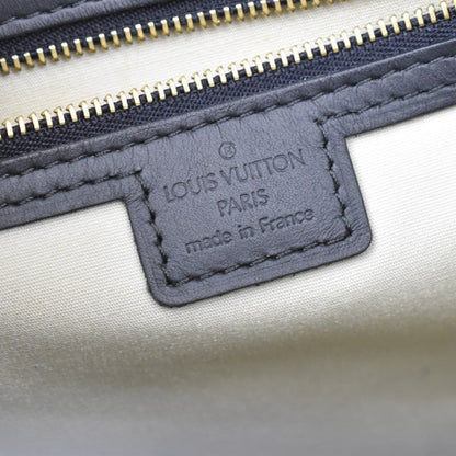 Louis Vuitton Lucille Mini Lin, Blue, Canvas, Handbag