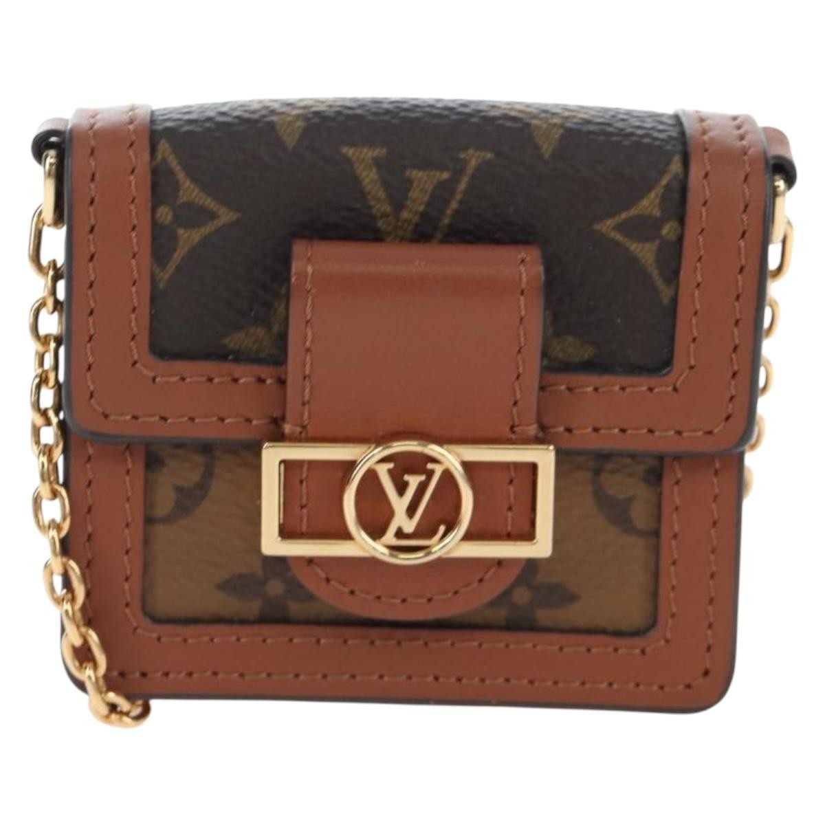 Louis Vuitton Dauphine Reverse Monogram Canvas, Brown, Canvas, Shoulder Bag