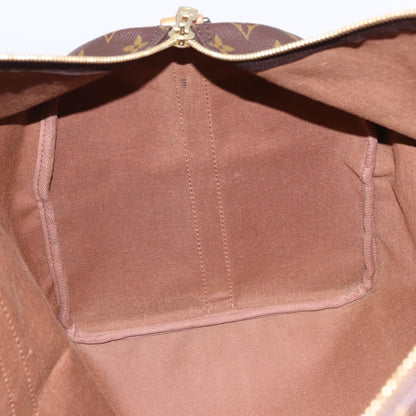 Louis Vuitton Keepall Bandoulière Monogram, Brown, Canvas, Travel Bag