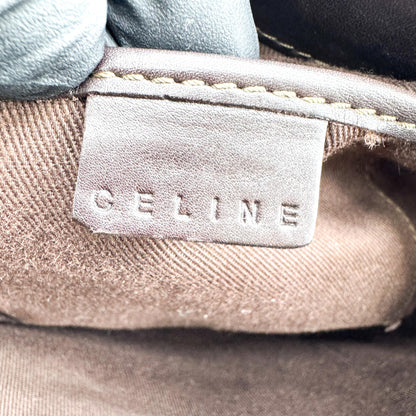 Celine Boogie Calfskin, Black, Leather, Handbag