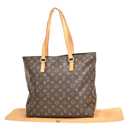 Louis Vuitton Cabas Mezzo Monogram Canvas, Brown, Canvas, Tote Bag