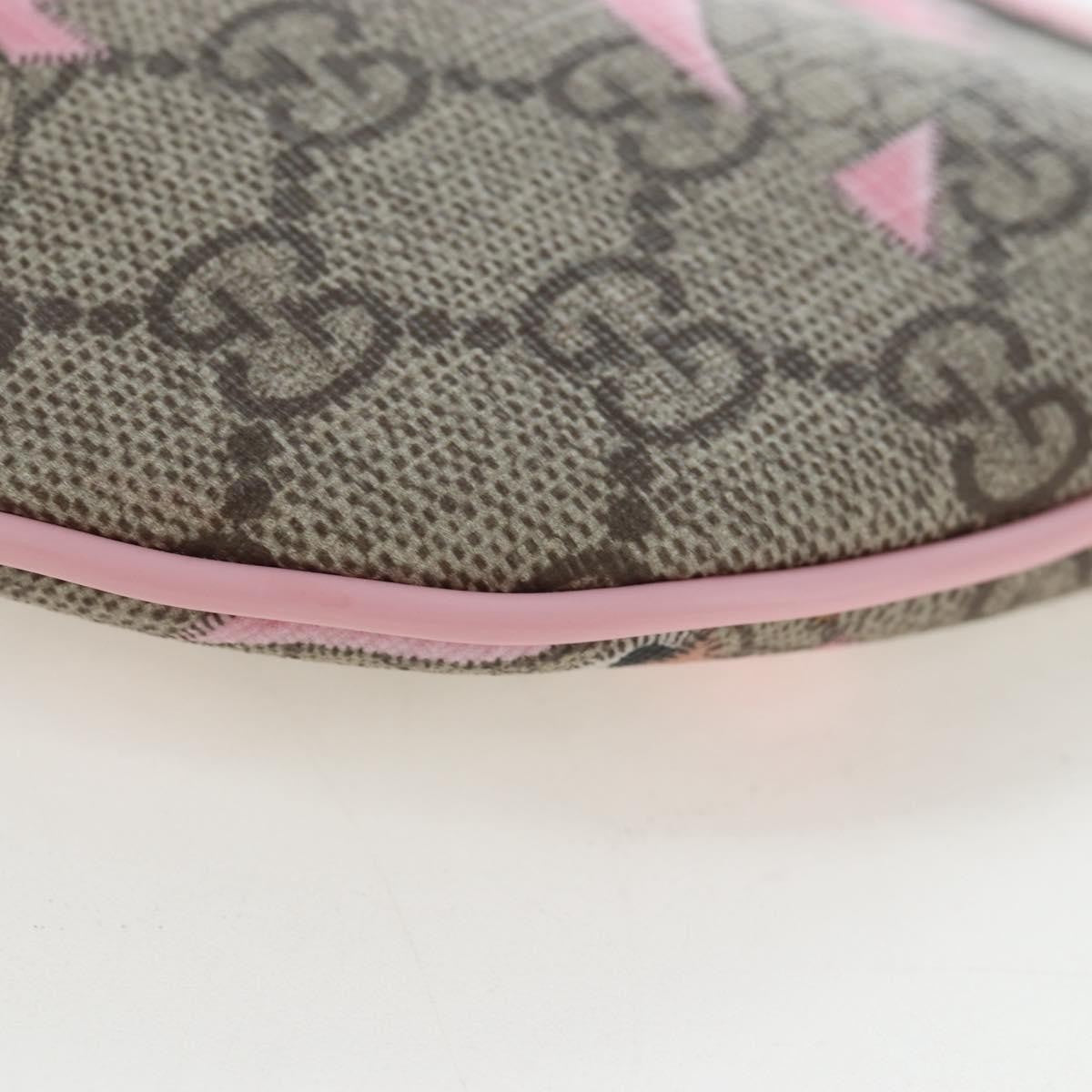 Gucci Children's Zip Printed GG Coated Canvas, Beige, Canvas, Backpack