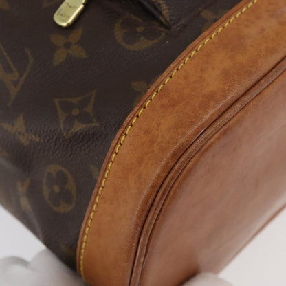 Louis Vuitton Vintage Montsouris Monogram Canvas, Brown, Canvas, Backpack
