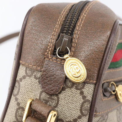 Gucci Ophidia Shoulder Bag NM GG Coated Canvas, Beige, Canvas, Shoulder Bag