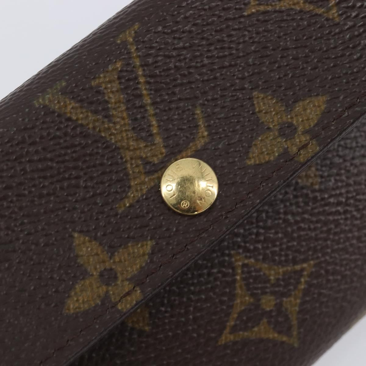 Louis Vuitton Ludlow Monogram Canvas, Brown, Canvas, Wallet