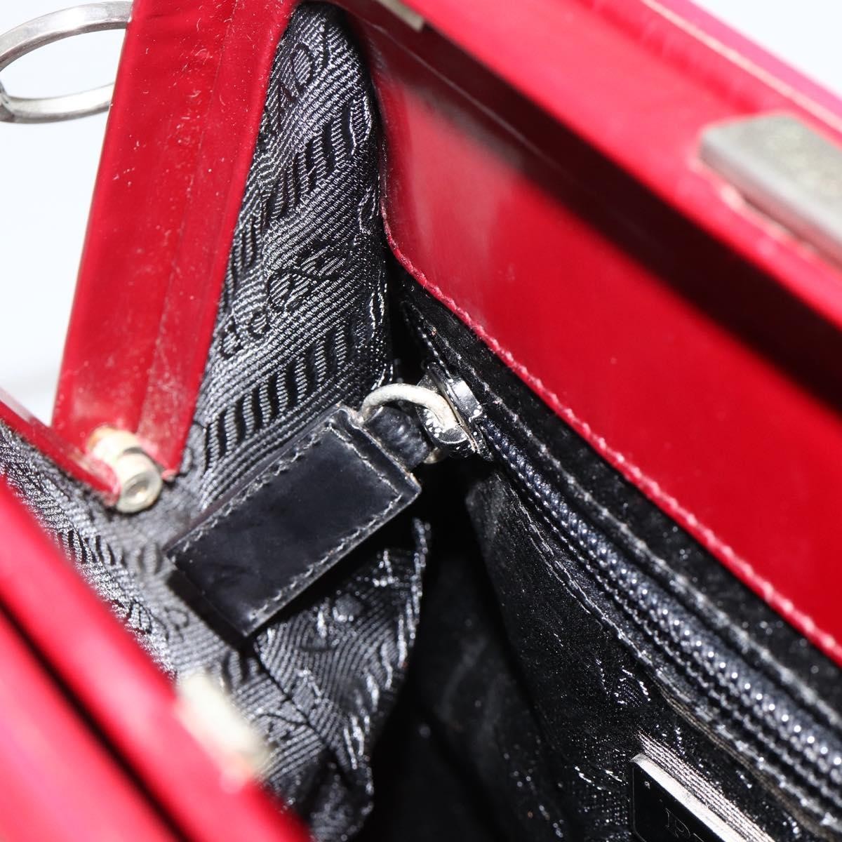 Prada Vintage Leather, Burgundy, Leather, Handbag