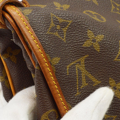 Louis Vuitton Saumur Monogram Canvas, Brown, Canvas, Shoulder Bag