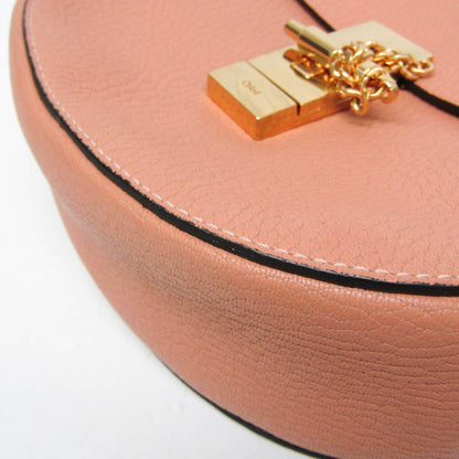 Chloe Drew Leather, Orange, Leather, Crossbody Bag