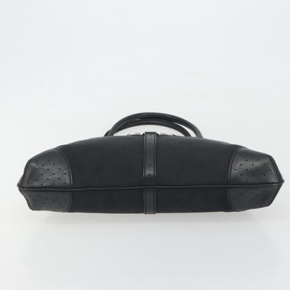 Gucci Reins Web Canvas, Black, Canvas, Shoulder Bag