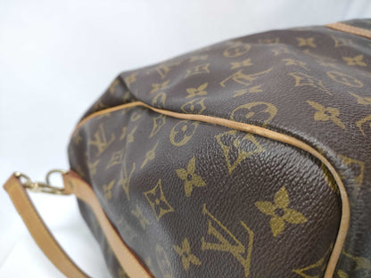 Louis Vuitton Keepall Monogram, Brown, Canvas, Travel Bag