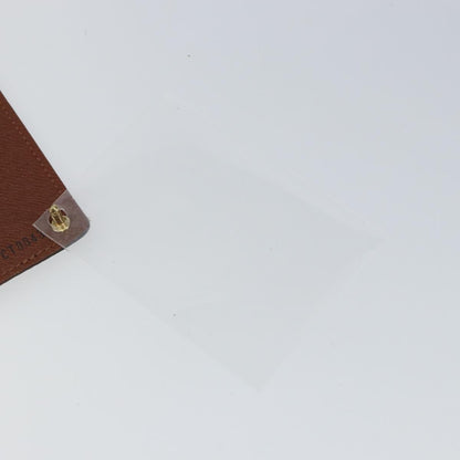 Louis Vuitton Porte Cartes Pression Card Case Monogram Canvas, Brown, Canvas, Card Holder