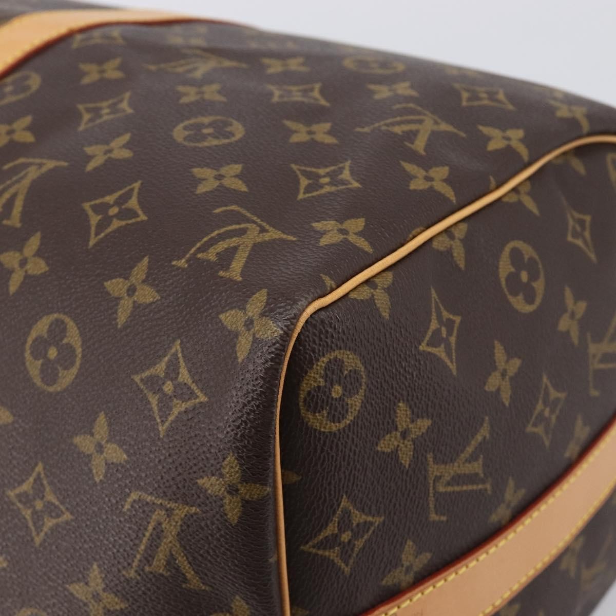 Louis Vuitton Keepall Bandouliere Monogram Canvas, Brown, Canvas, Travel Bag
