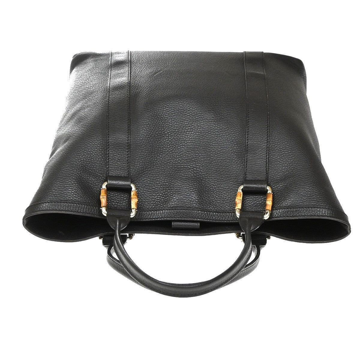 Gucci Bamboo Shopper Leather, Brown, Leather, Tote Bag